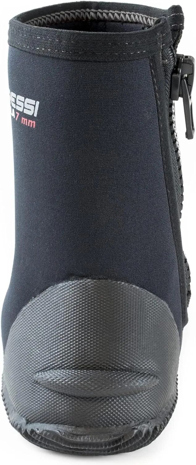 Cressi Adult Unisex Crew Water Boots for Scuba Diving, Surfing, Canyoning, 7 mm Neoprene Thickness - Isla: Designed in Italy