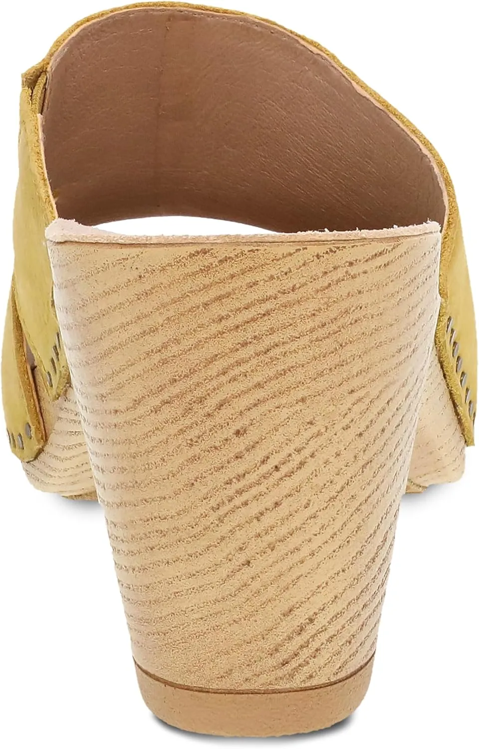 Dansko Tandi Peep Toe Sandal for Women - Soft Leather Treated with Scotchgard for Stain Resistance - Cushioned, Contoured Footbed for All-Day Comfort