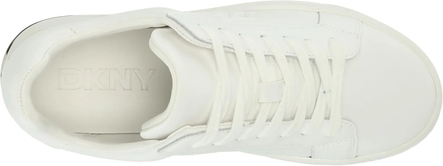 DKNY Women's Everyday Comfortable Abeni-Lace Up Snea Sneaker