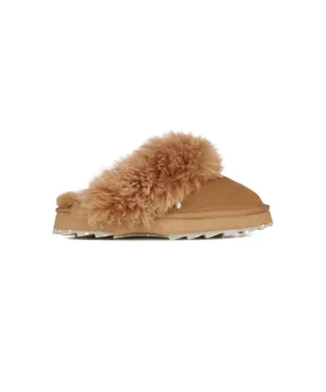 EMU Jolie Sharky Curly Chestnut Sheepskin Slippers
