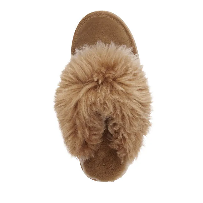 EMU Jolie Sharky Curly Chestnut Sheepskin Slippers