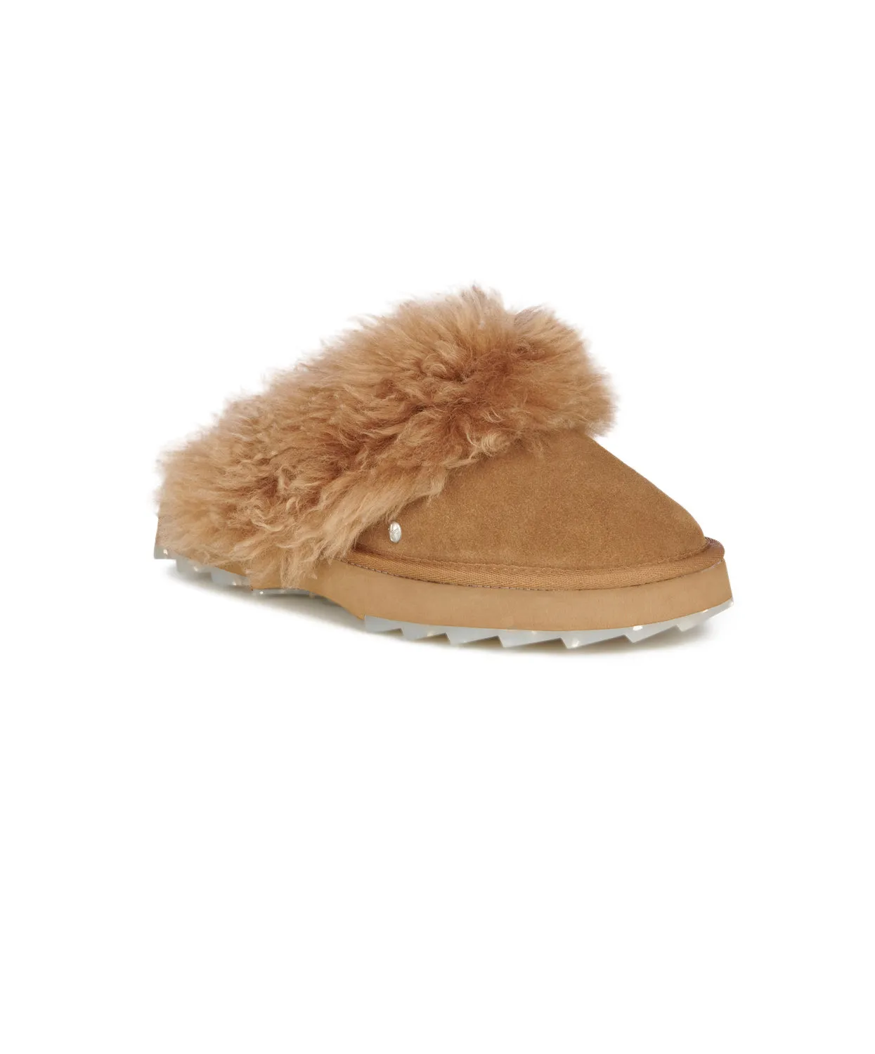 EMU Jolie Sharky Curly Chestnut Sheepskin Slippers