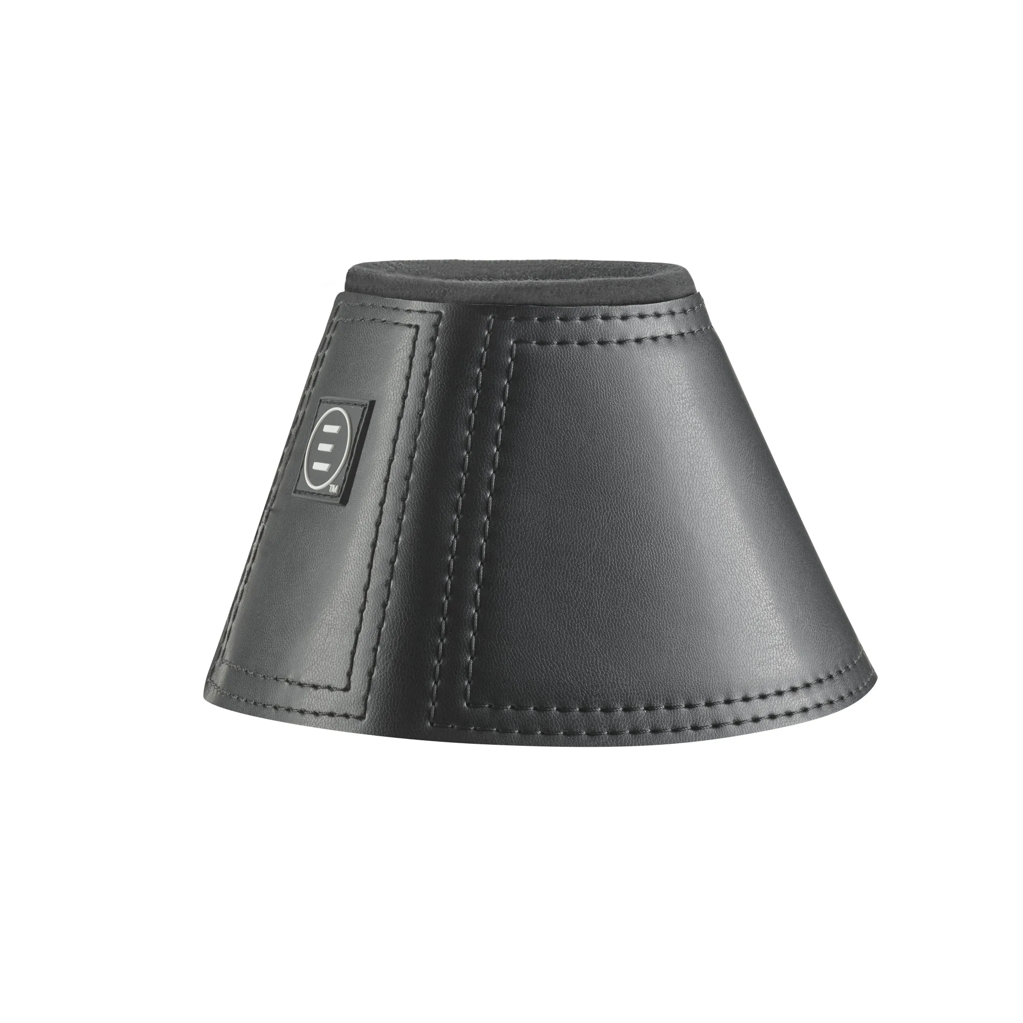 EquiFit Velcro Bell Boot w/ Fleece Rolled Top | 11269 | Black |