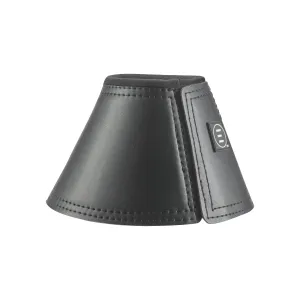 EquiFit Velcro Bell Boot w/ Fleece Rolled Top | 11269 | Black |