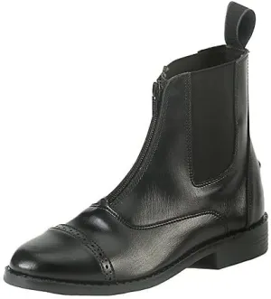 EQUISTAR Childs All-Weather Synthetic Zip Paddock Boots