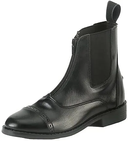 EQUISTAR Childs All-Weather Synthetic Zip Paddock Boots