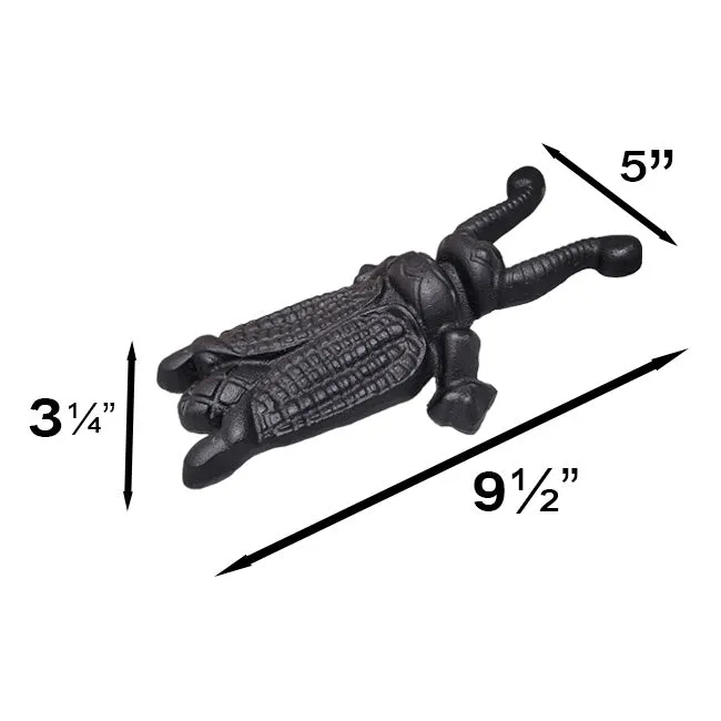 Esschert Design Cast Iron Beetle Boot Jacks, Pack of 2