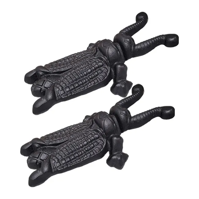 Esschert Design Cast Iron Beetle Boot Jacks, Pack of 2