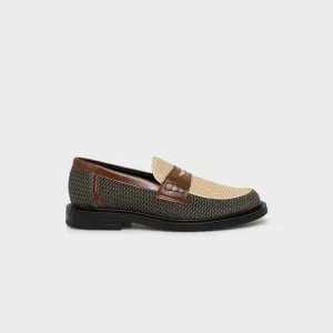 Filling Pieces Loafer Reed - Beige / Green