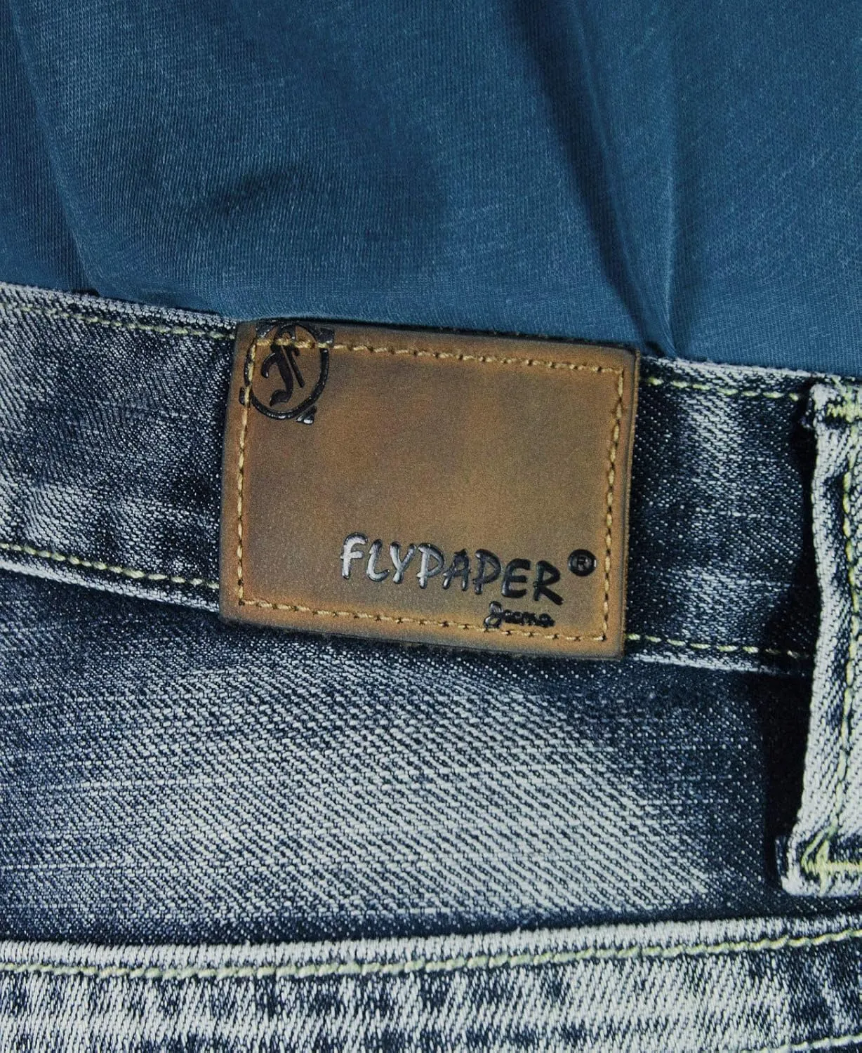 Flypaper Men’s Fashion Bootcut Blue Jeans Regular Fit Mens Work Pants