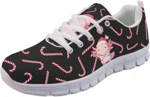 FOR U DESIGNS Vintage Rose Floral Print Women's Fashion Sneaker Comfortable Walking Running Shoes