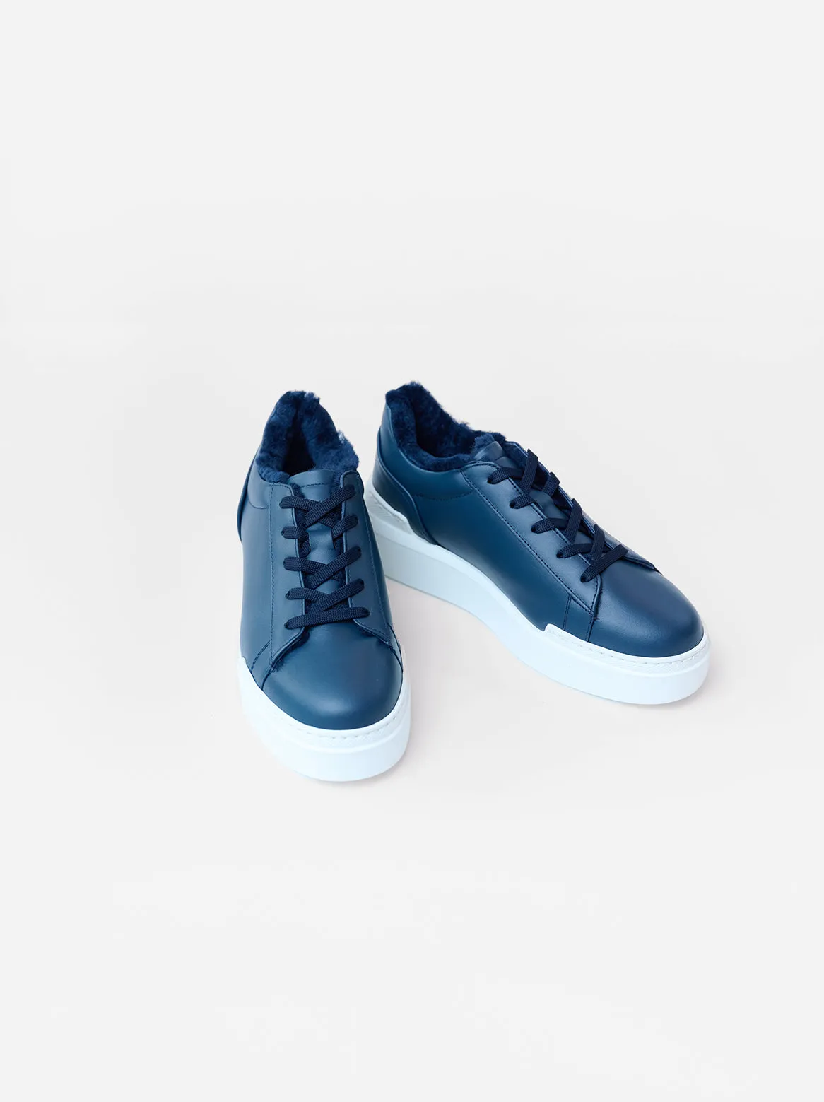 Francesca Lambskin Blue