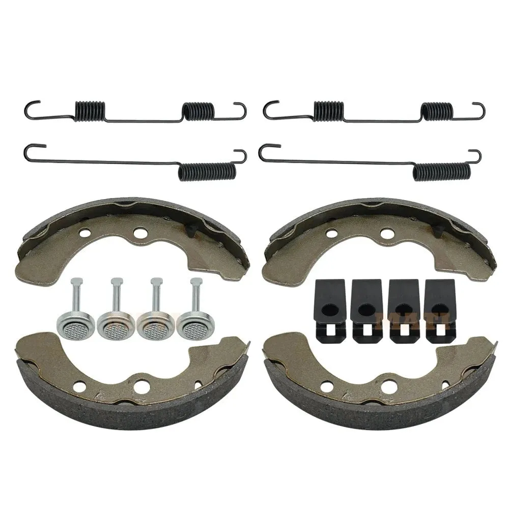 Front Brake Shoes, Springs, and Pins for Kawasaki Mule 3000 3010 3020 4000 4010 KAF620 KAF950 Diesel 2001-2021 41048-1134