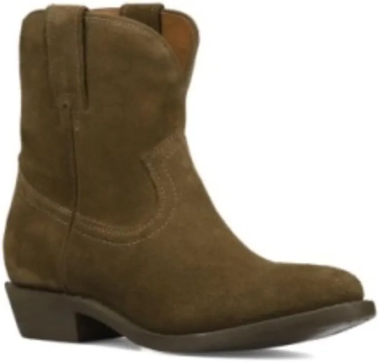 Frye Billy Short Women's Leather Western Boot - Classic Cowgirl Style, Durable Craftsmanship, Comfortable Fit