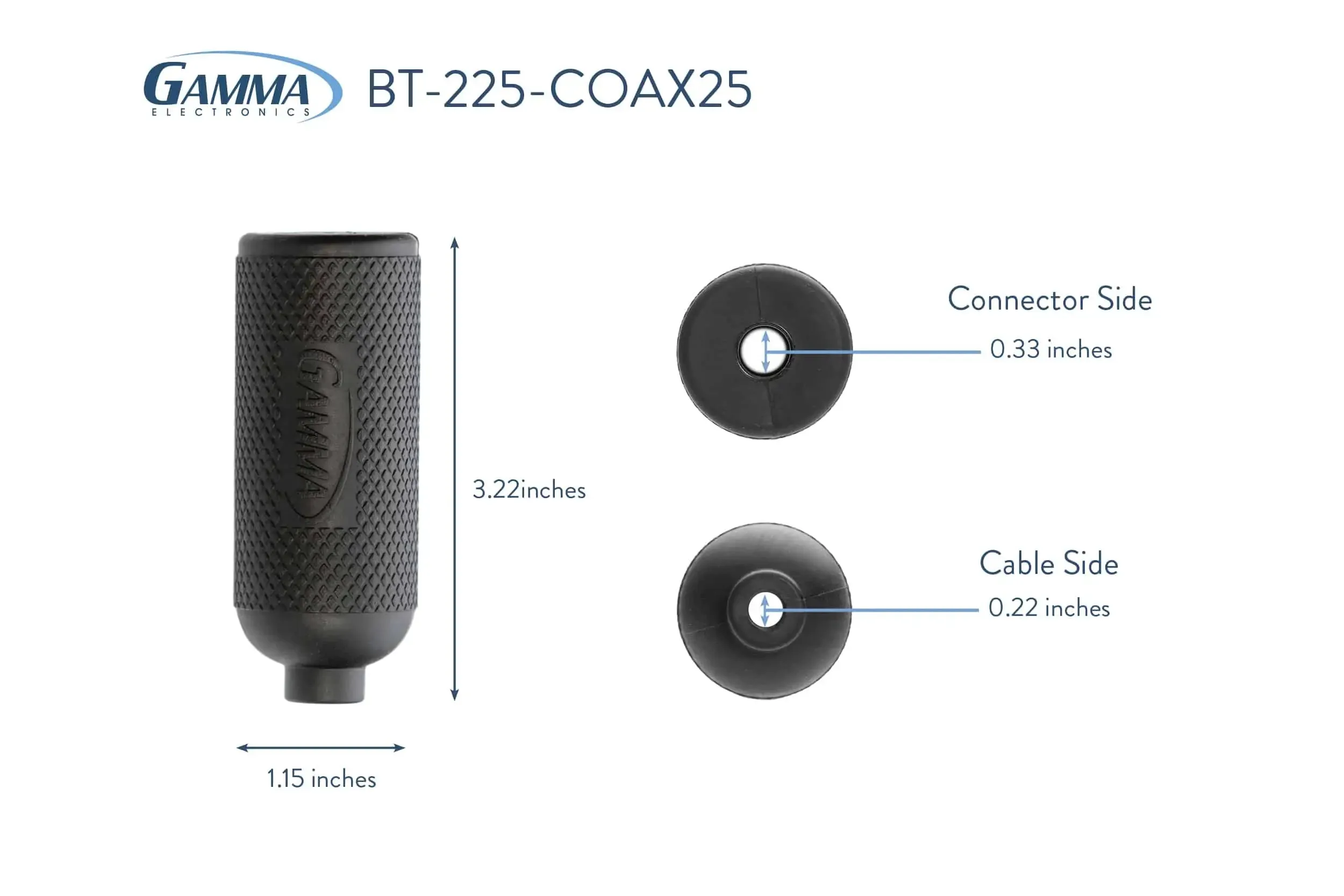 Gamma 2.2-5 RF Weatherproof Boot