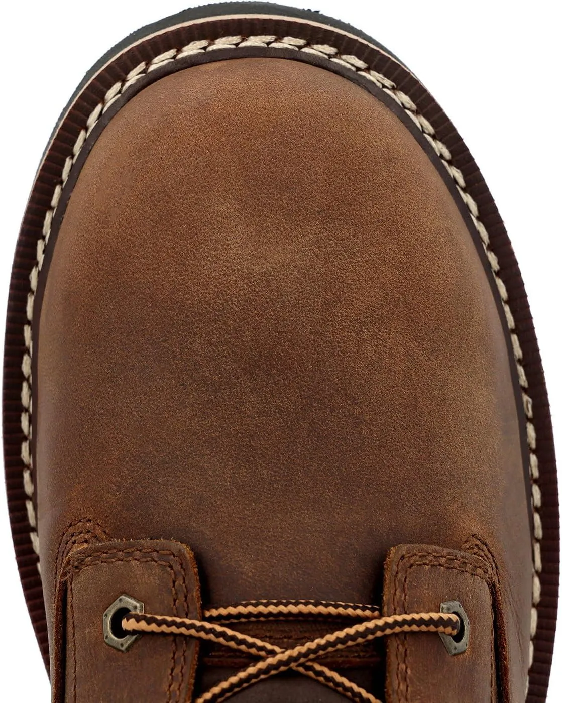 Georgia Boot Mens Core 37 8 Inch Steel Toe Work Safety Shoes Casual - Brown