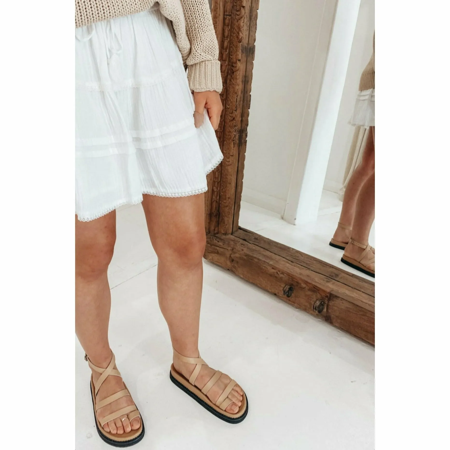 Gigi Sandal ~ Tan