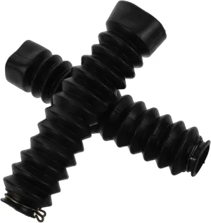 GLEAVI Dirt Bike Front Fork Protection Shock Absorber Dust Boot Covers Universal Fit Motorcycle Repair Kit Rubber Sleeve Weatherproof Sturdy