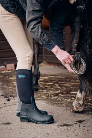 Grubs Ladies Rideline Boot (Black / Blue)