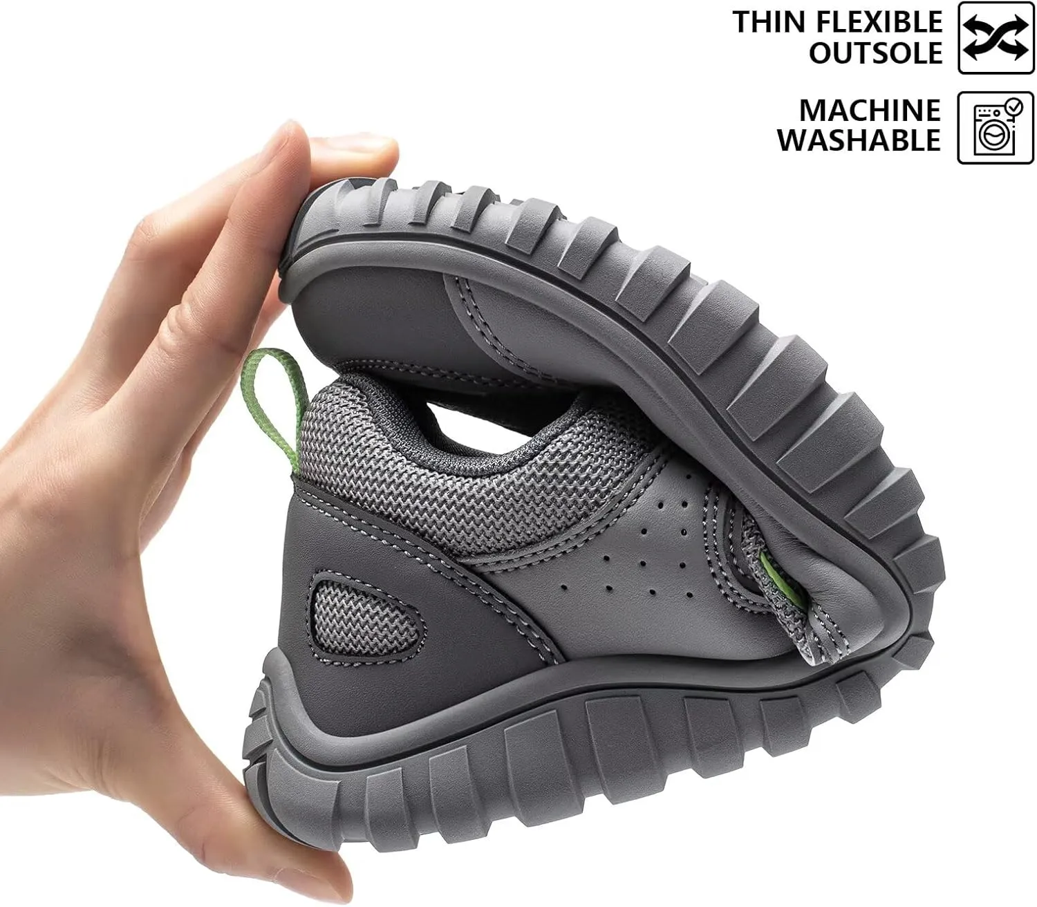 HOBIBEAR Womens Barefoot Shoes| Wide Toe Box| Comfortable Trail Running Sneaker