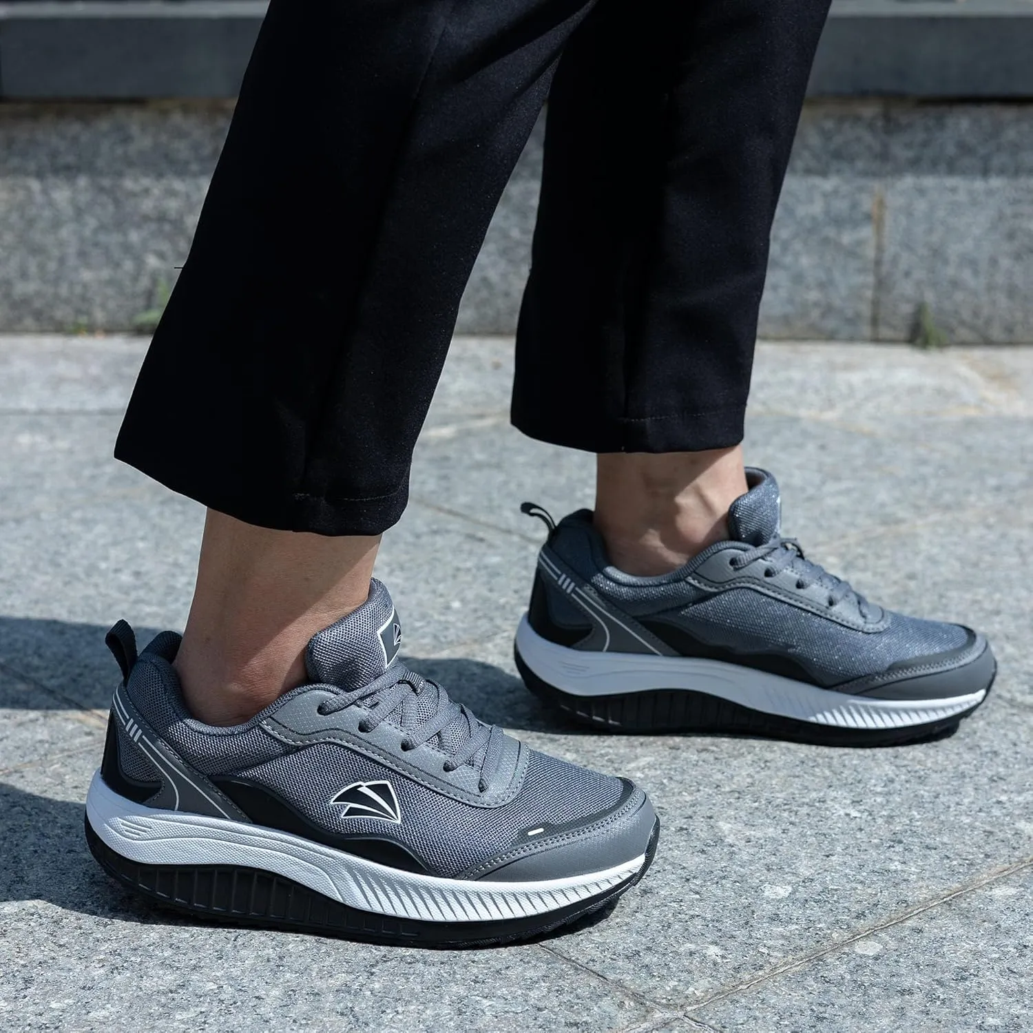 IIV Womens Walking Shoes for Plantar Fasciitis, Arch Support Athletic Tennis Sneakers Orthotic Comfortable Shoes for Standing All Day US 5.5-11