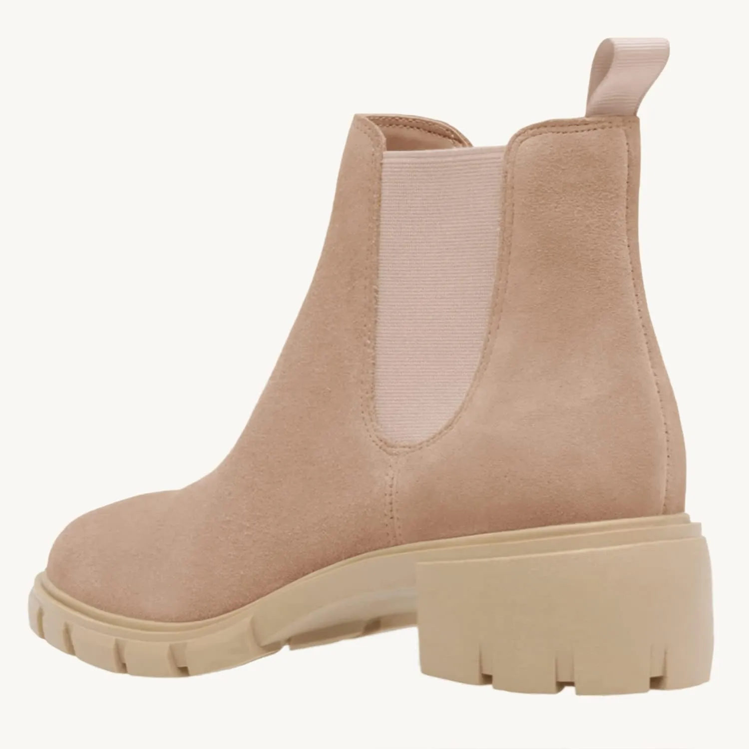 Juliet Holy Boys Girls Ankle Boots Platform Chunky Block Heel Slip On Lug Sole Chelsea Booties for Toddler Little Big Kid