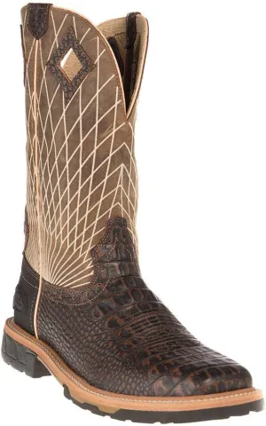 Justin Men's Derrickman Western Work Boot Composite Toe - Se4833