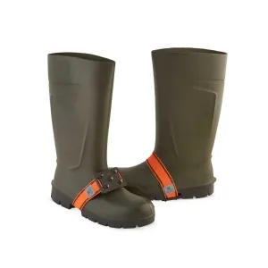 K1 Mid-Sole Ice Cleats for Men & Women - Rotatable Traction Aids For Winter Snow - Hi Vis - High Profile