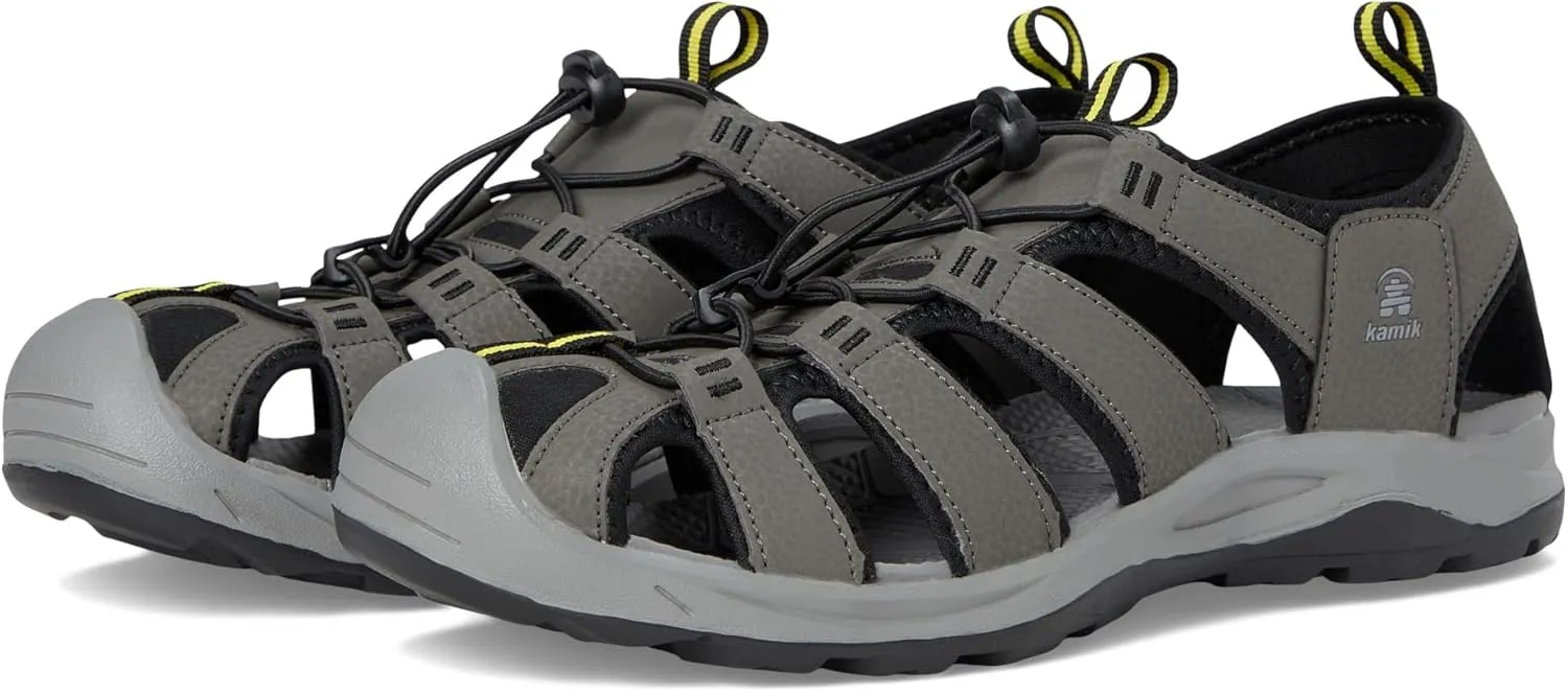 Kamik Men's ByronBay 2 Sandal, Grey, 11