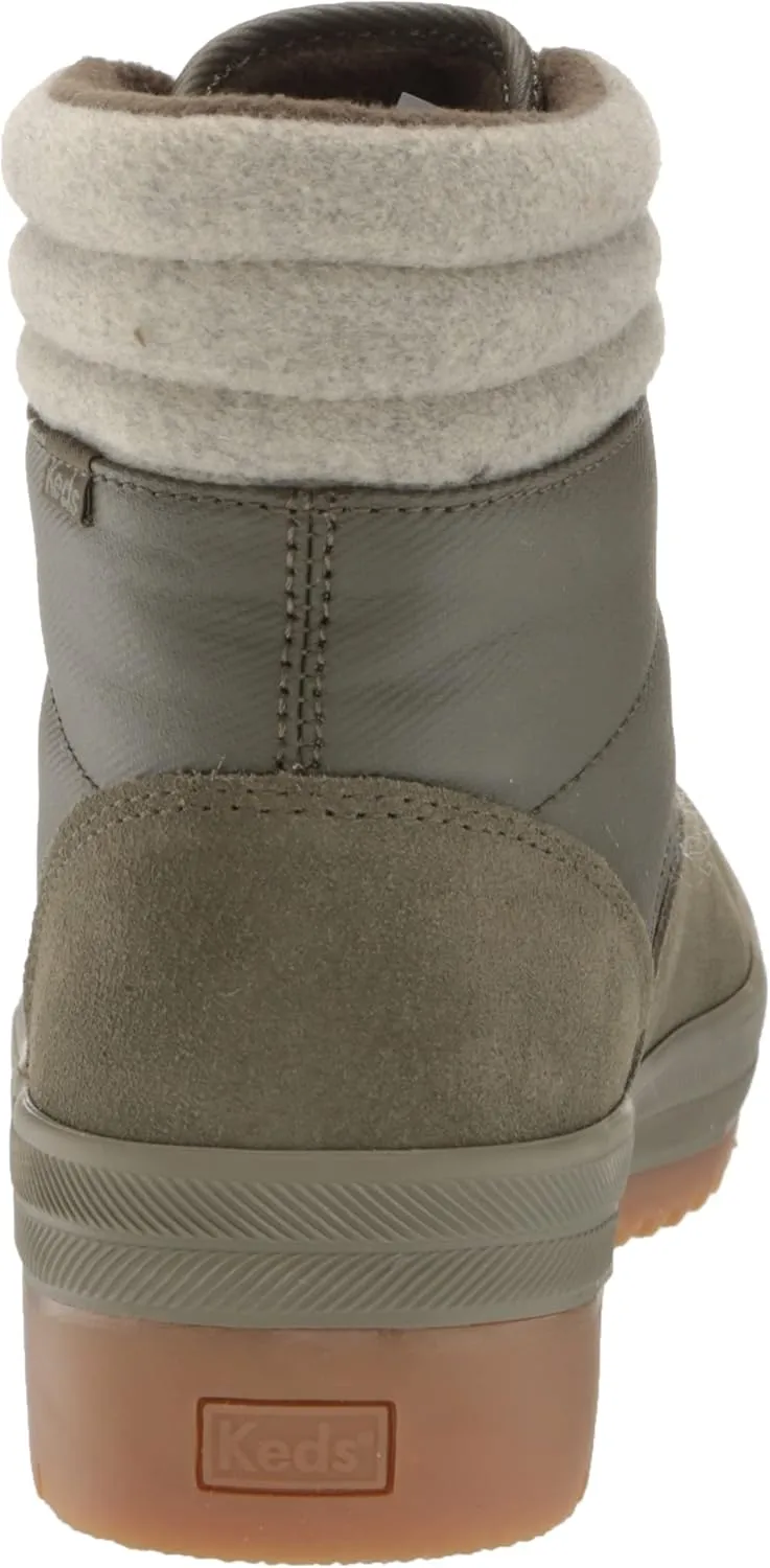 Keds Women's Camp Boot Suede Splsh TWL Vlvt Rain
