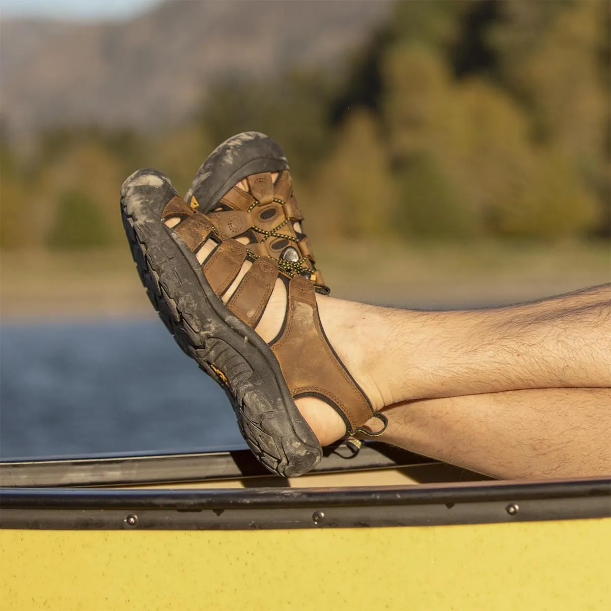 Keen Newport Leather Sandal – Men's Outdoor Sandal (Style 1001870)