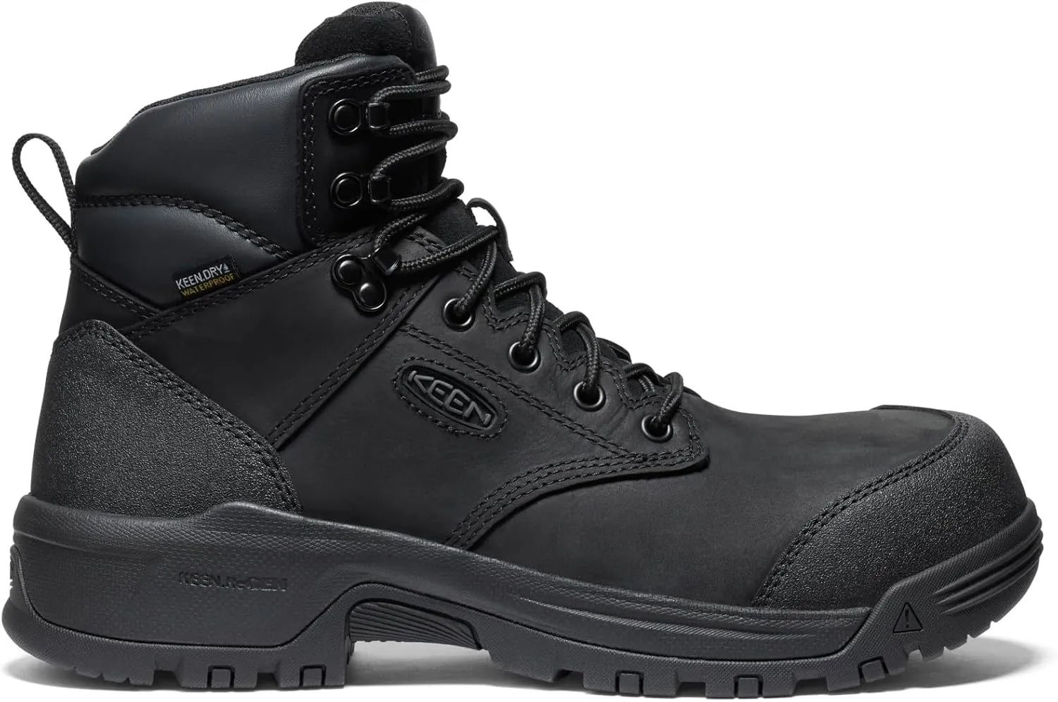 KEEN Utility Men's Evanston 6" Composite Toe Waterproof Leather Durable Construction Work Boot