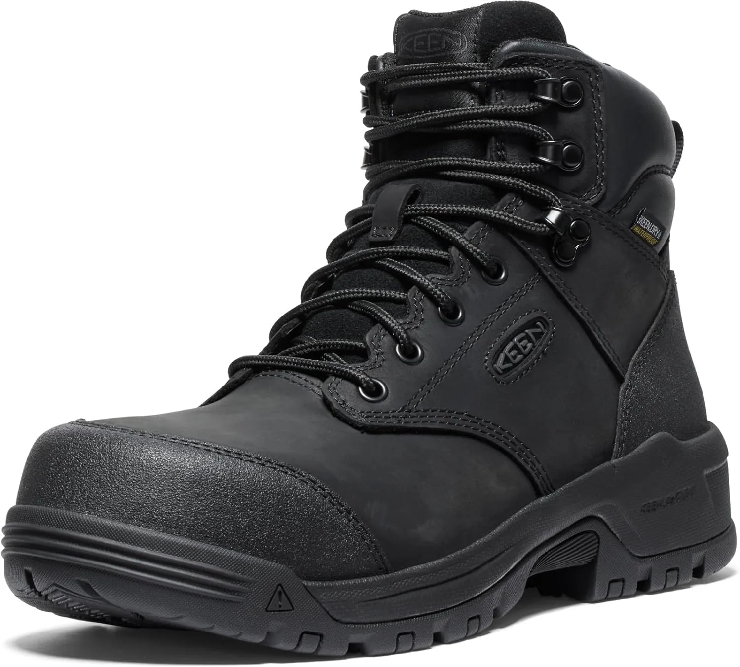 KEEN Utility Men's Evanston 6" Composite Toe Waterproof Leather Durable Construction Work Boot