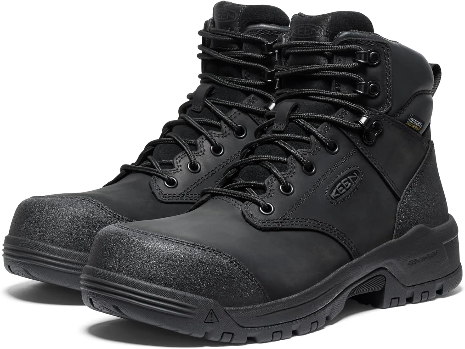 KEEN Utility Men's Evanston 6" Composite Toe Waterproof Leather Durable Construction Work Boot