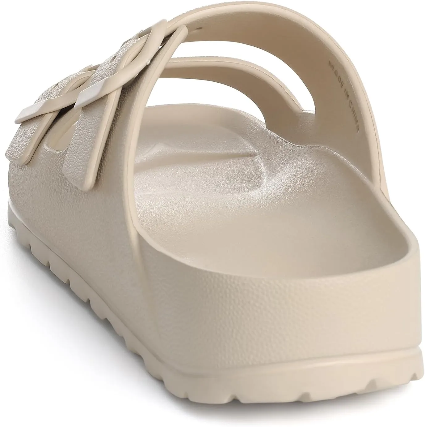 KIDMI Women's Comfortable EVA Sandals with Medium Arch Support, Adjustable Buckle Summer Beach Slide Sandal