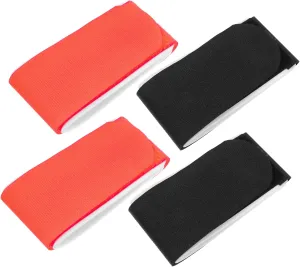Kisangel 4pcs Straps Durable Ski Fastener Tapes Adjustable Design for Comfortable Use for Outdoor Winter Activities