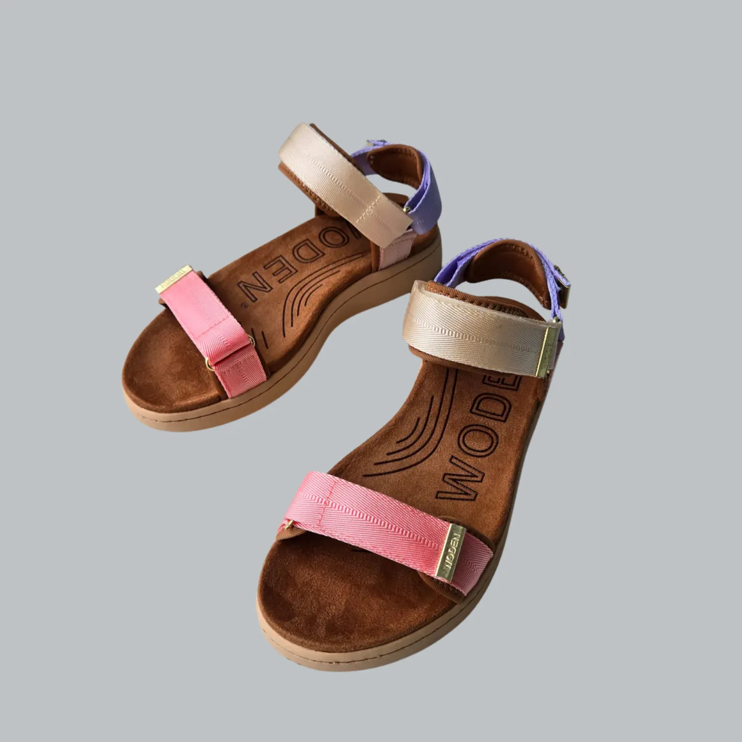 Line Sandal (Butter Multi)