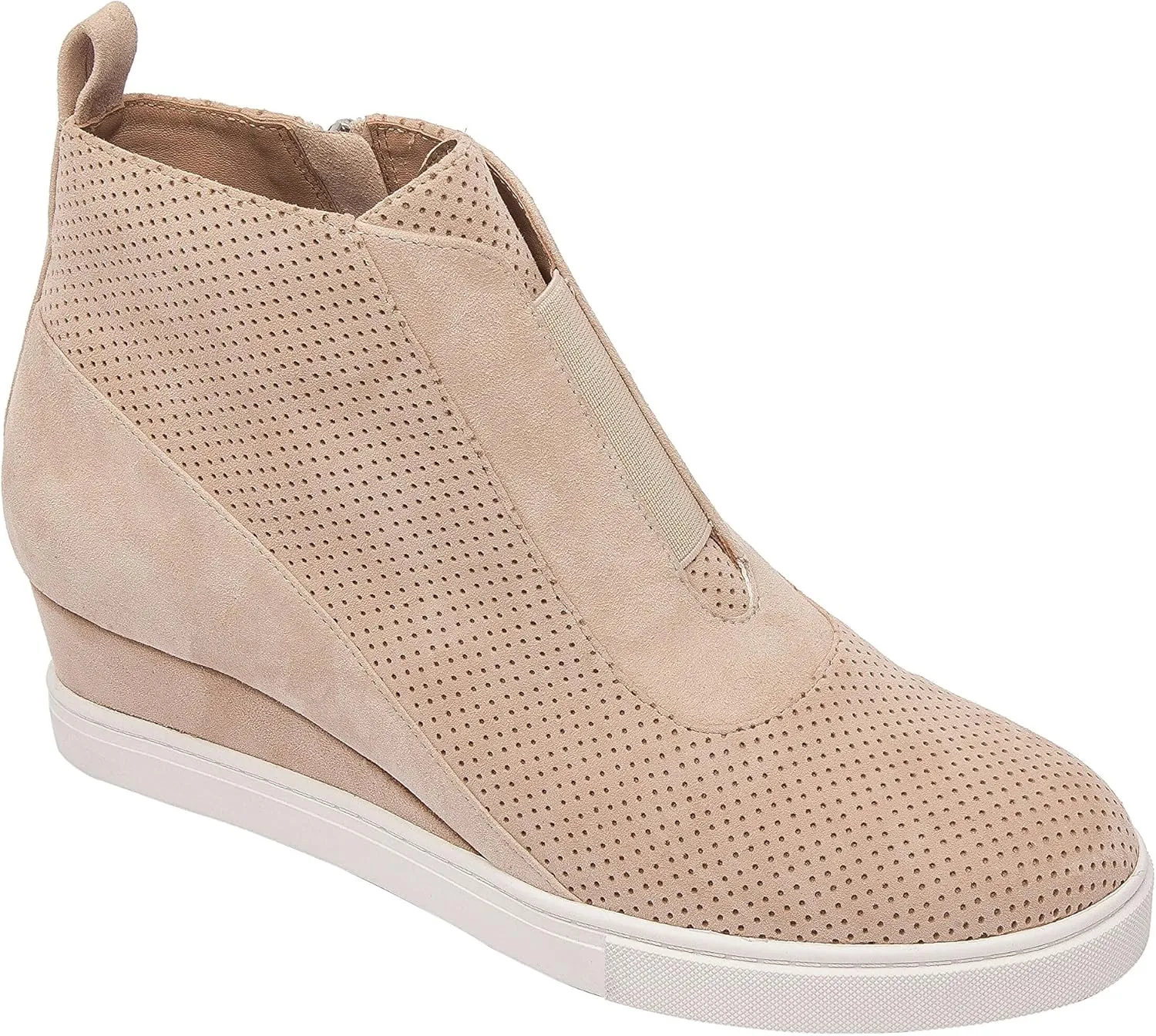 Linea Paolo - Anna - Low Heel Designer Platform Wedge Sneaker Bootie Comfortable Fashion Ankle
