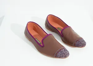 Loafer Touch-sensitive Bizi Cap Rose/Aubergine in 5-star rated Toe