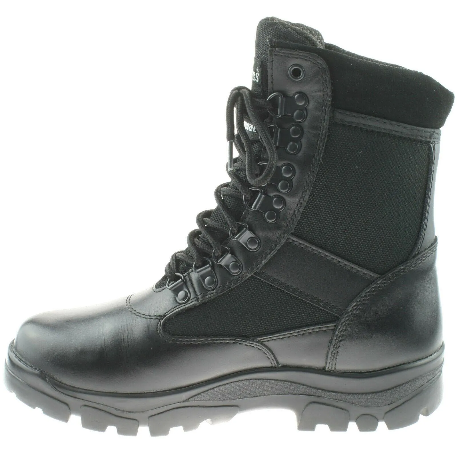 Mens Grafters Tactical Combat Boots Security Black M668A