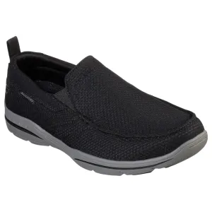 Mens Skechers Harper - Walton Shoes Black