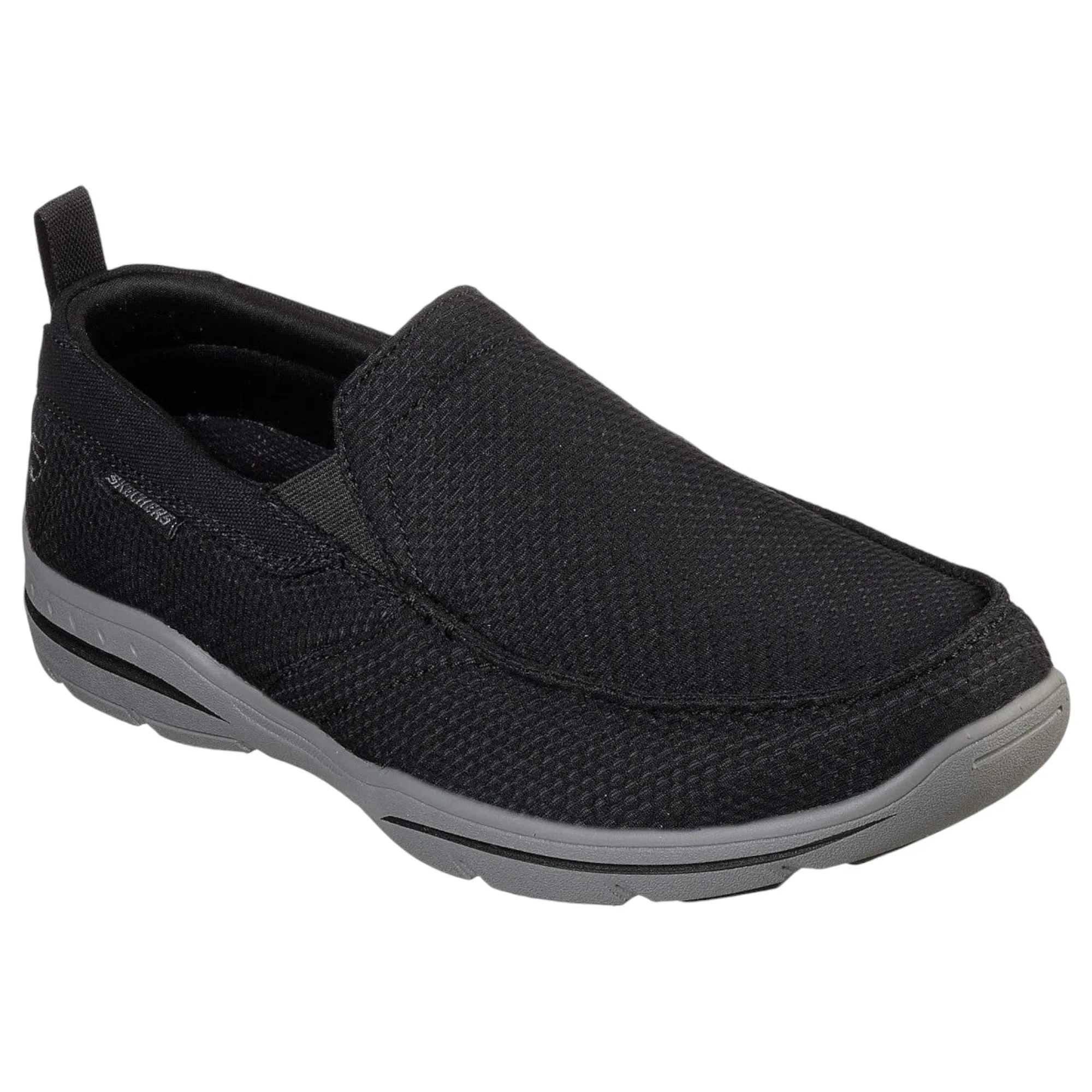 Mens Skechers Harper - Walton Shoes Black
