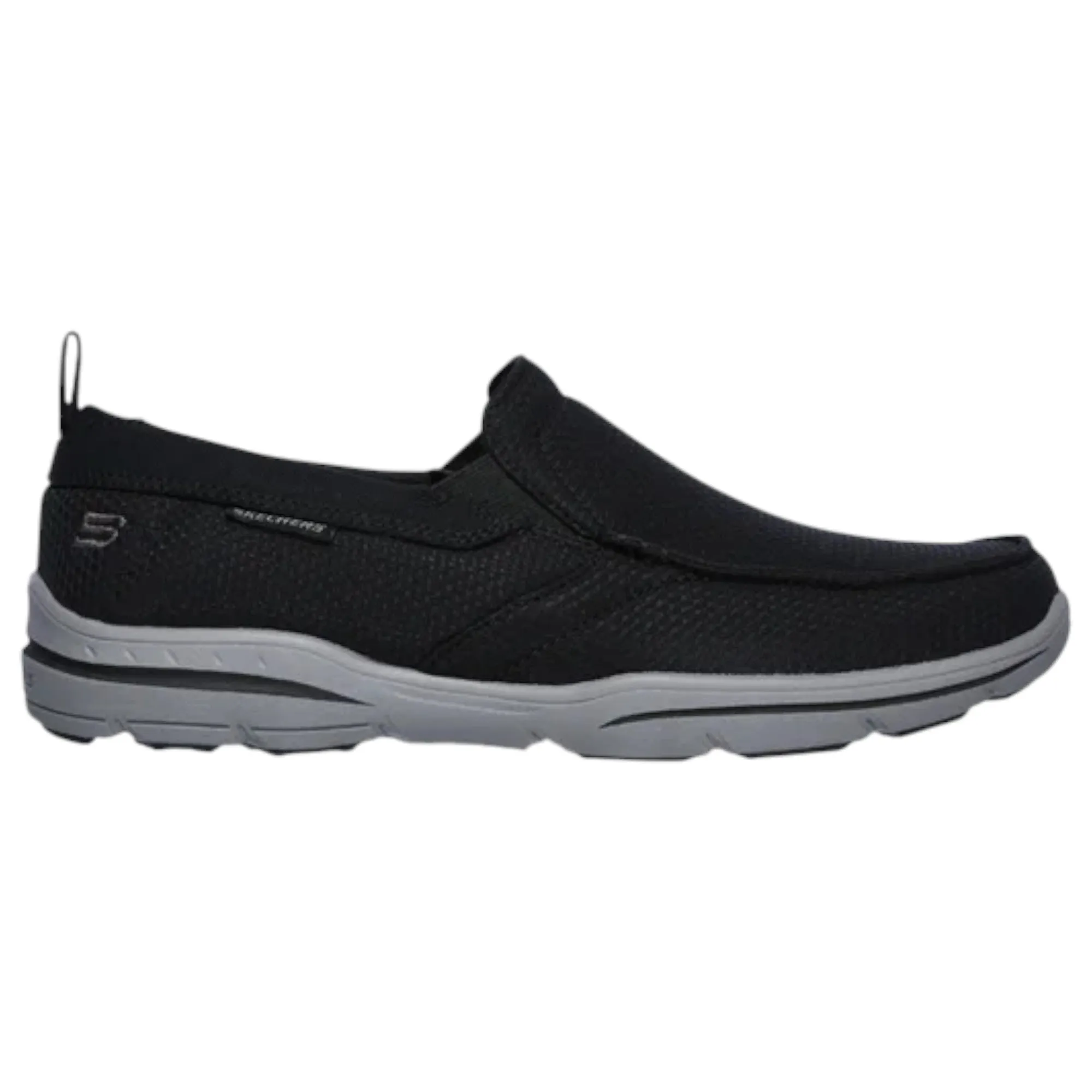 Mens Skechers Harper - Walton Shoes Black