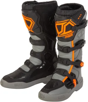 MSR M3X Motocross Boot (12, Grey/Orange)