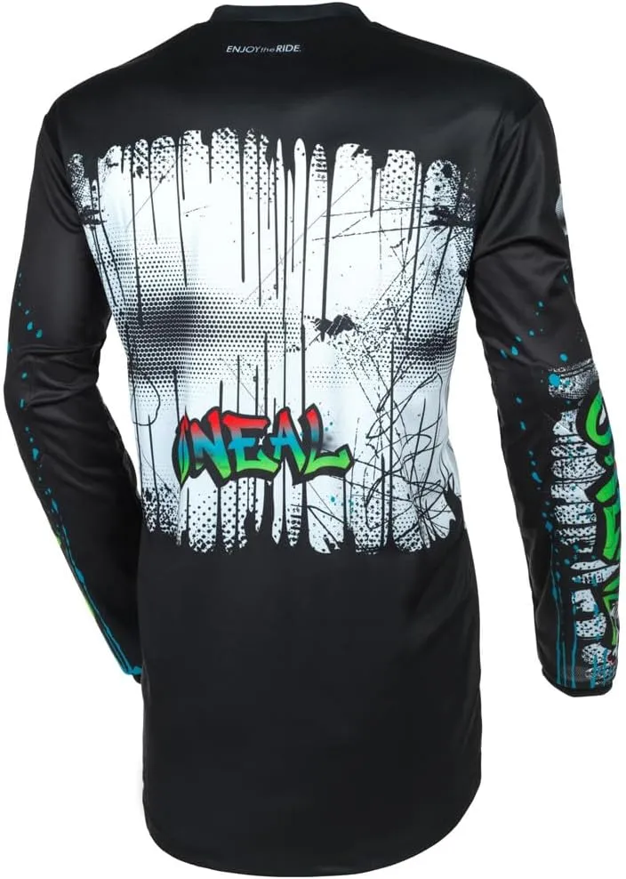 MX Outfit O'Neal Element Rancid Men (W30/Medium) Protective Pants Jersey riding bundle motocross dirt bike combo set