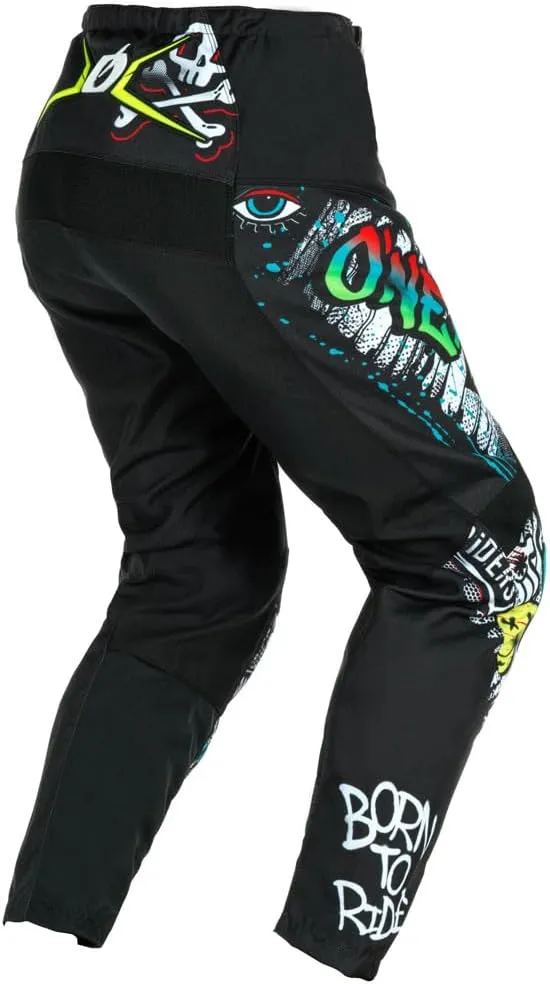 MX Outfit O'Neal Element Rancid Men (W30/Medium) Protective Pants Jersey riding bundle motocross dirt bike combo set