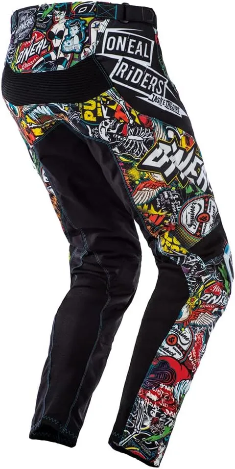 MX Outfit O'Neal Mayhem Lite Crank Men (W32/Medium) Protective Pants Jersey riding bundle motocross dirt bike package