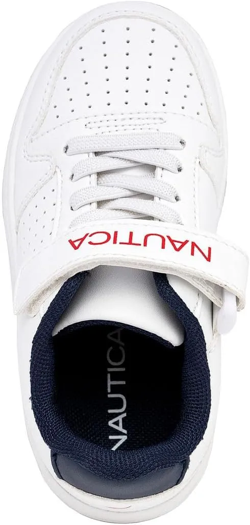Nautica Kids Adjustable Strap Shoes | Comfortable Casual Sneakers for Boys and Girls, Toddlers & Little Kids
