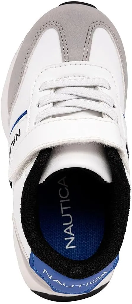 Nautica Kids Adjustable Strap Shoes | Comfortable Casual Sneakers for Boys and Girls, Toddlers & Little Kids