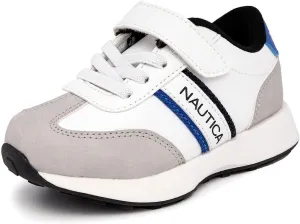 Nautica Kids Adjustable Strap Shoes | Comfortable Casual Sneakers for Boys and Girls, Toddlers & Little Kids